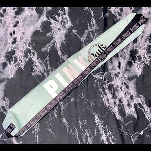 PINK Mint Green Crossbody Can Cooler